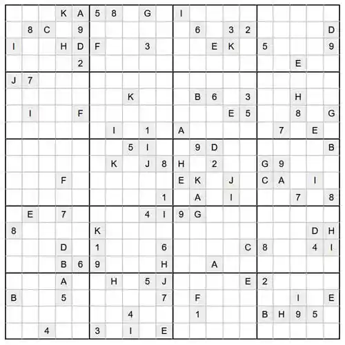 Sudoku Expert 20x20