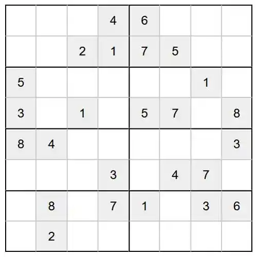 Sudoku Easy 8x8
